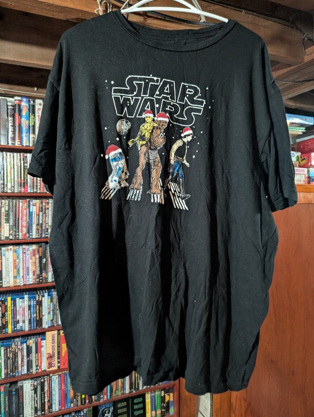 Star Wars Christmas Abbey Road T-Shirt Size XXL